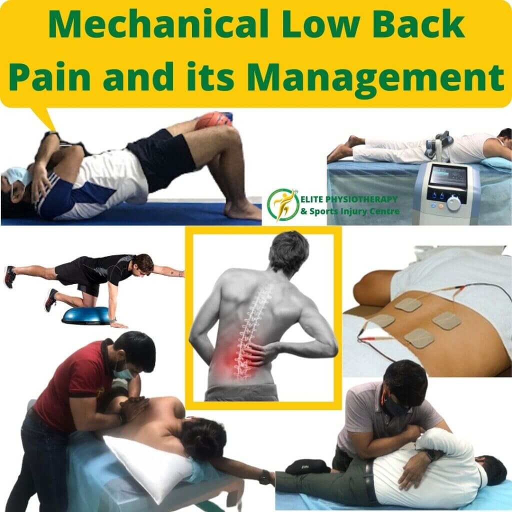 Mechanical Low Back Pain and its Management