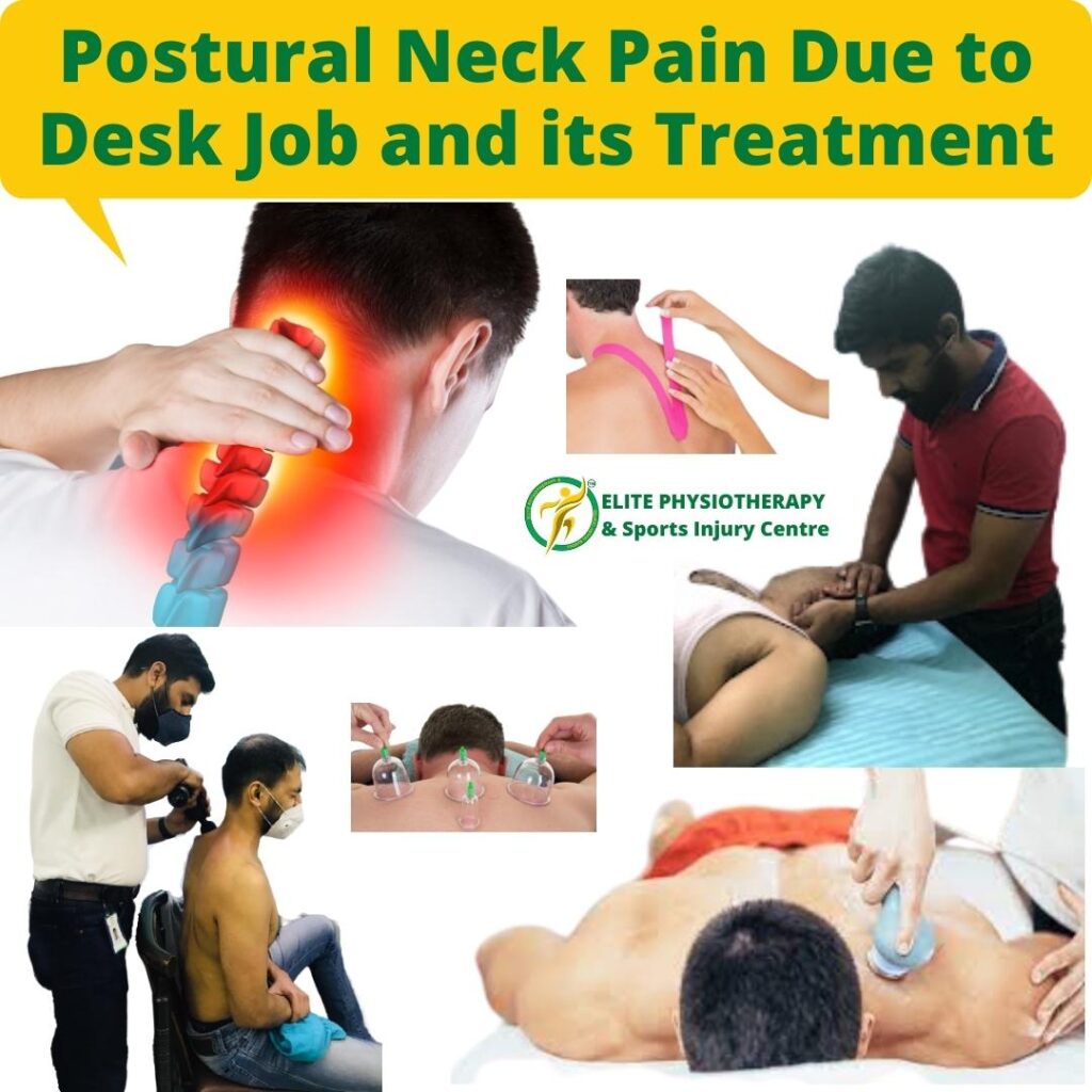 Postural Neck Pain Due to Desk Job and its Treatment