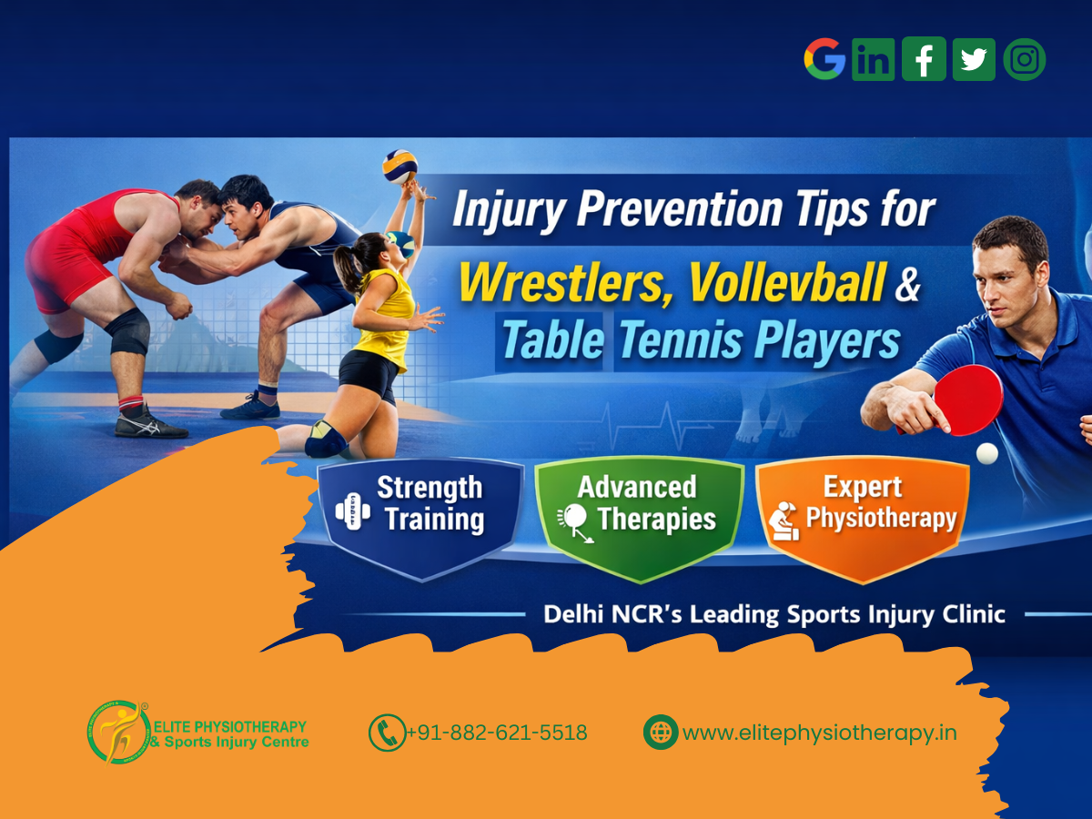 Stay Game-Ready: Injury Prevention Tips for Wrestlers, Volleyball & Table Tennis Players