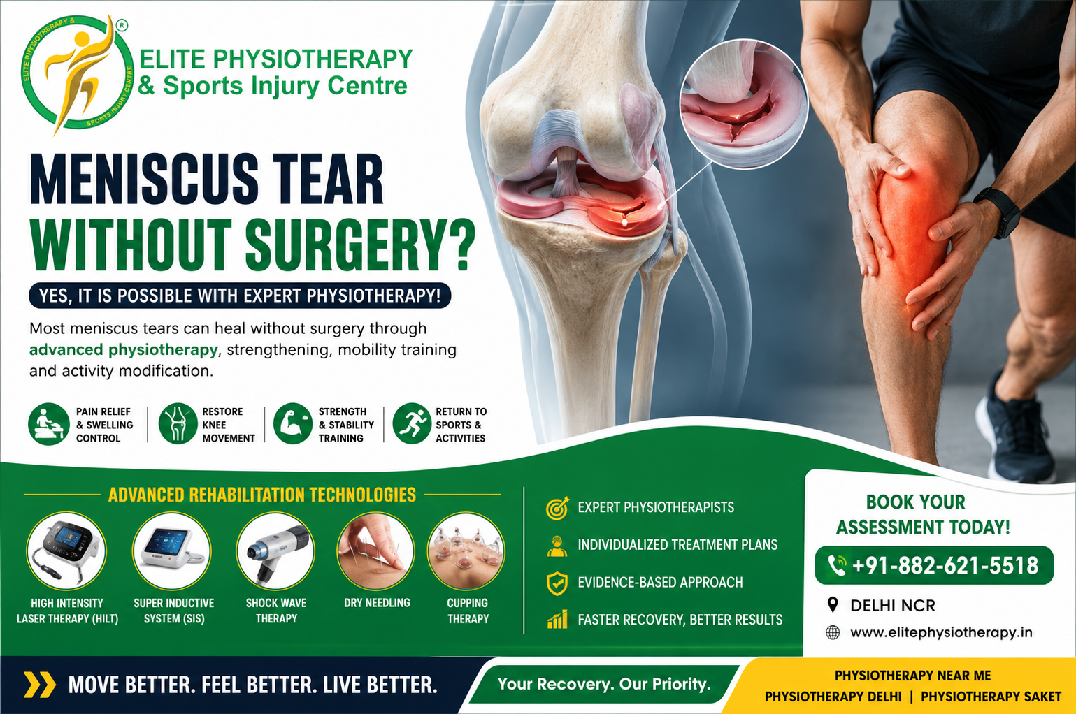 Meniscus Tear Without Surgery – Is It Possible?