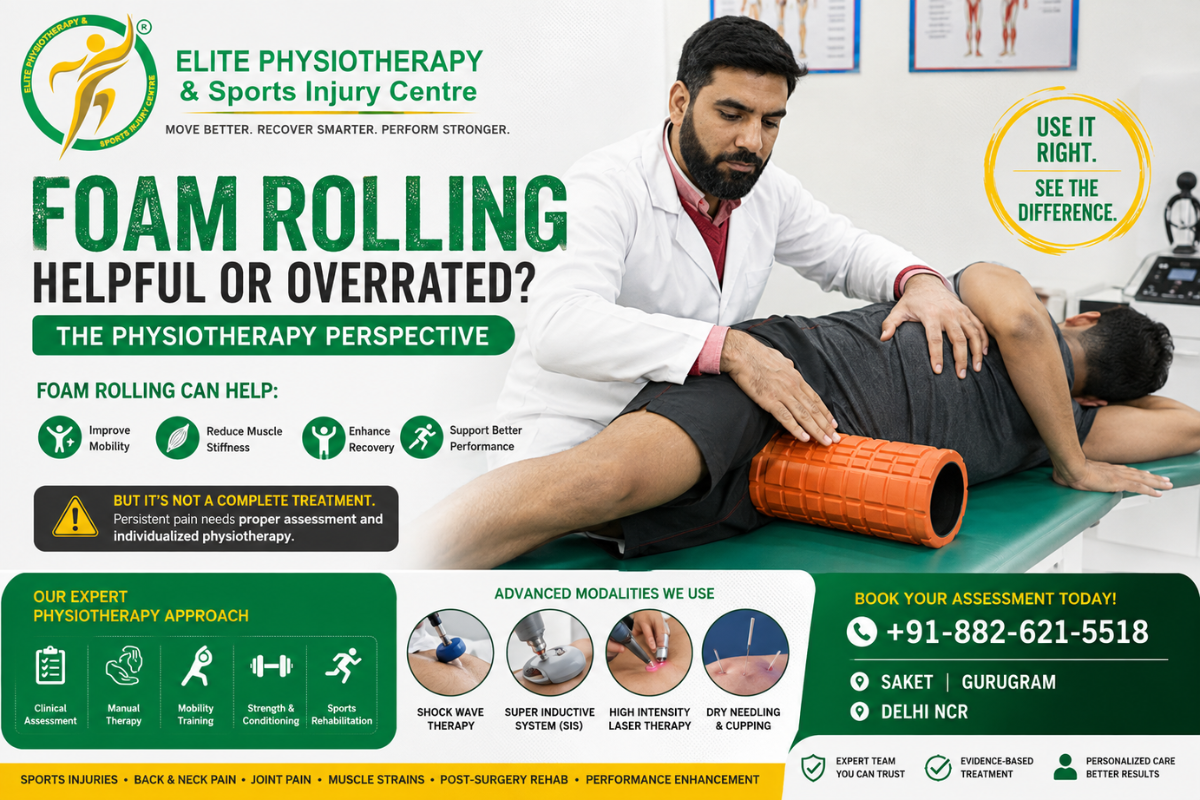 Foam Rolling Physiotherapy