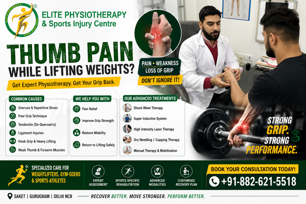 Thumb Pain While Lifting? Get Your Grip Back